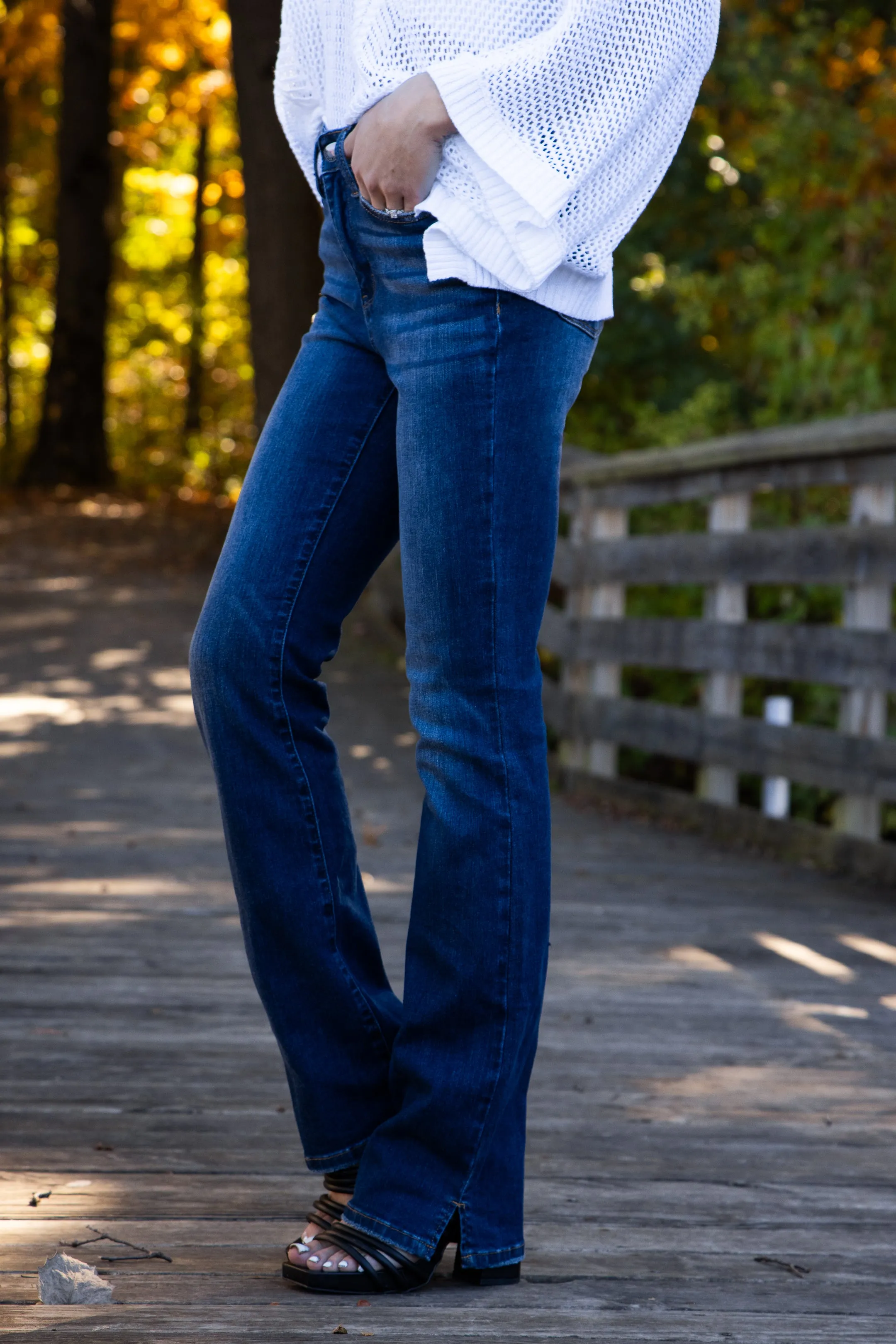 * 3 DIFFERENT LENGTHS! Judy Blue One For You, Me, And Her High-Rise Slim Fit Bootcut Denim