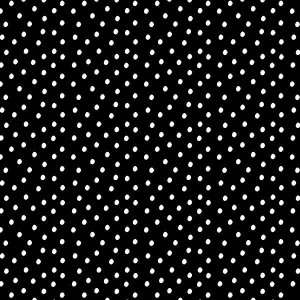 100% Cotton  - Abstract  Spot - Black  - Sold by Half Metre