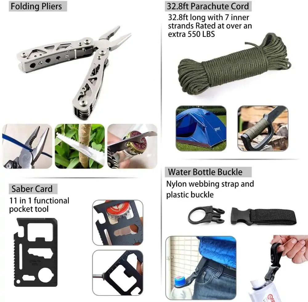 47 IN 1 Emergency  Survival Tools