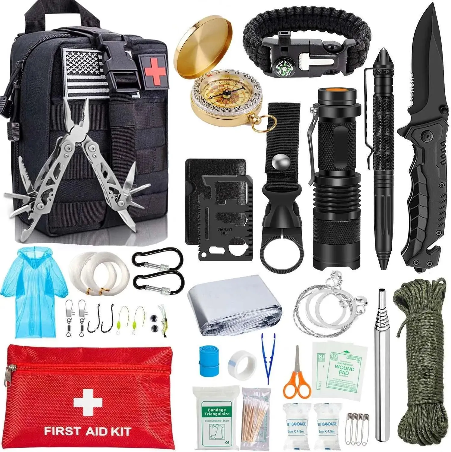 47 IN 1 Emergency  Survival Tools