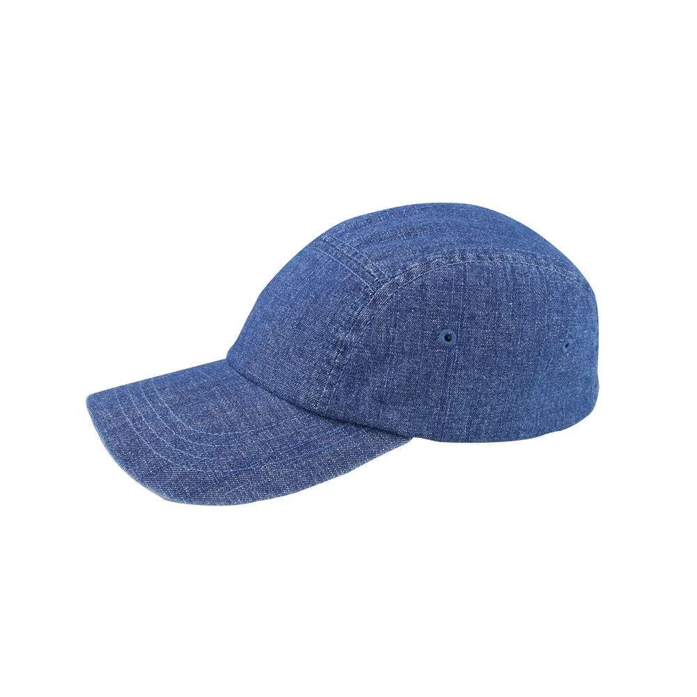 5 Panel Washed Denim Cap