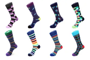 8 Pair Combo Pack Socks