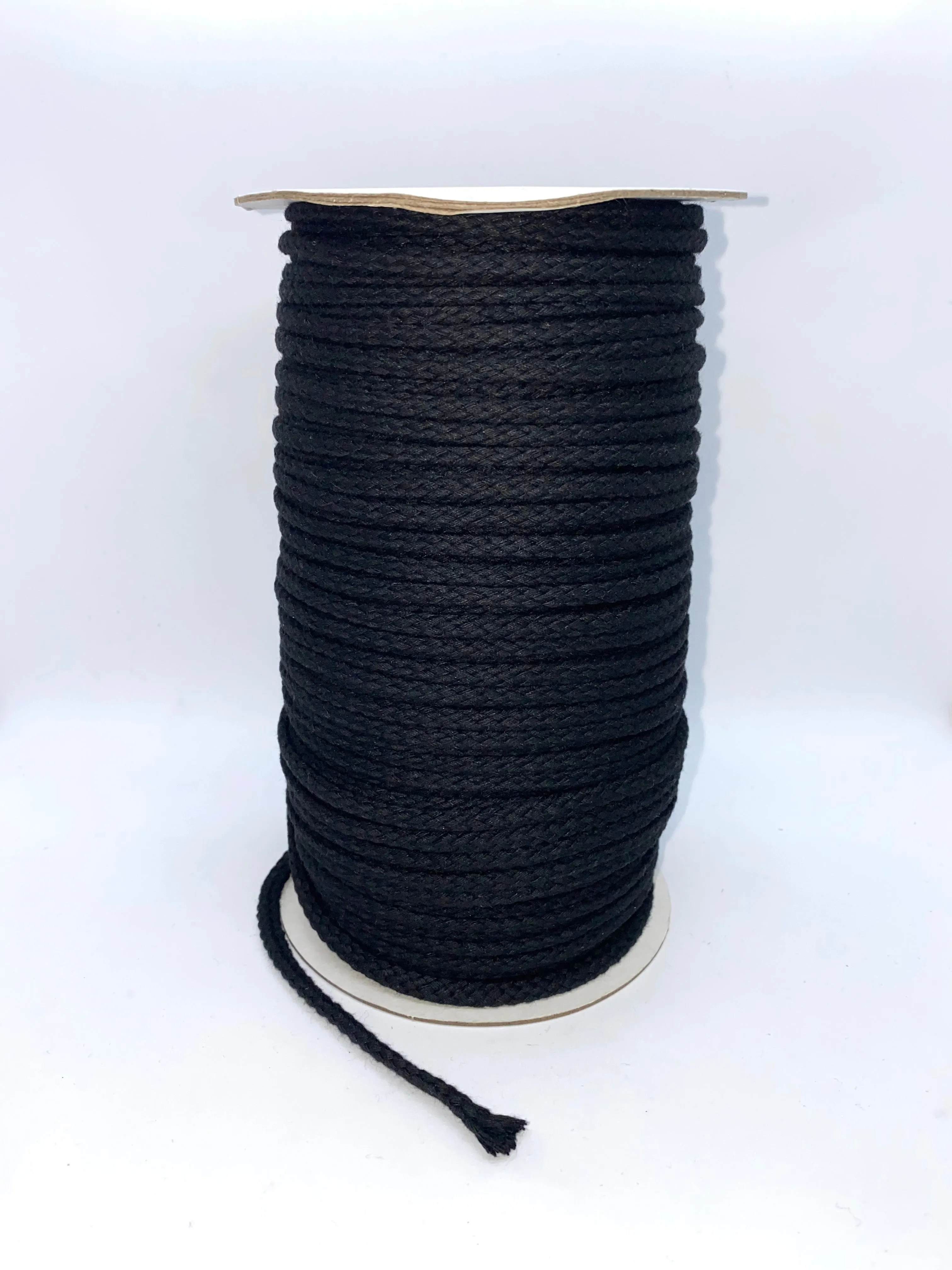 80B Black Cotton Cord