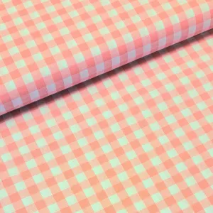 9mm Cotton Gingham - Pink