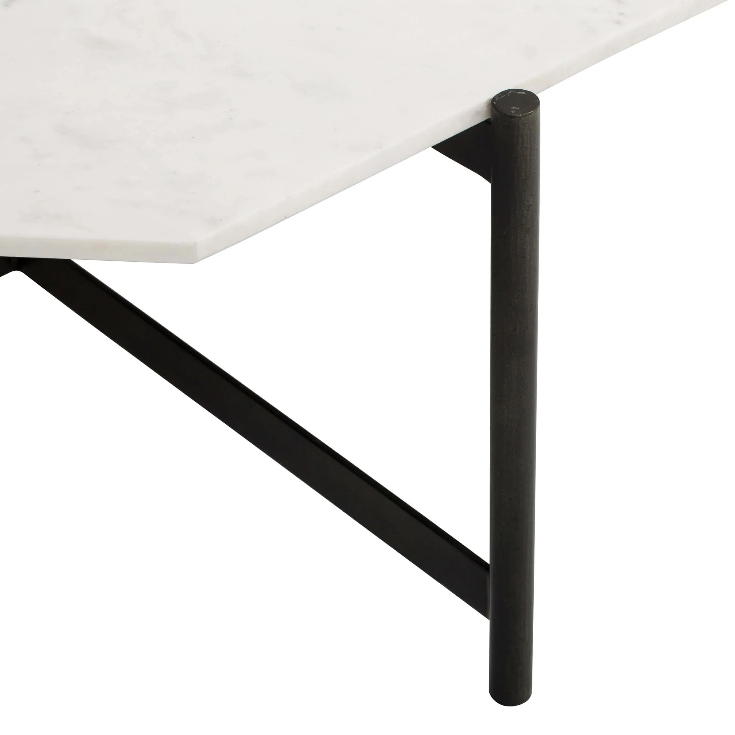 Adair Coffee Table, Hammered Grey