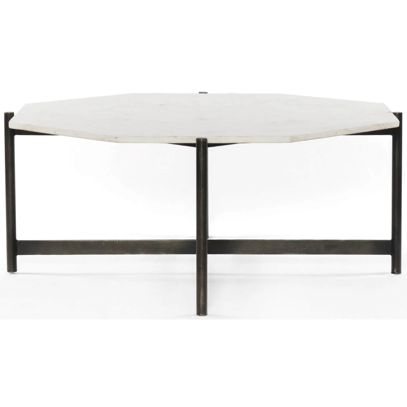 Adair Coffee Table, Hammered Grey