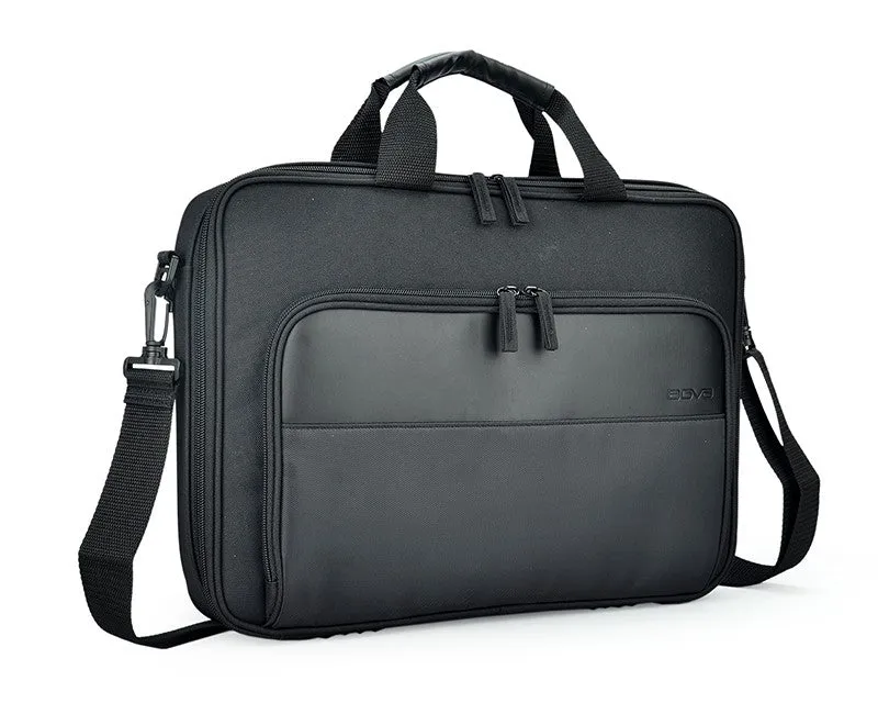 Agva 15.6" Neo Clamshell Laptop Briefcase (Black)