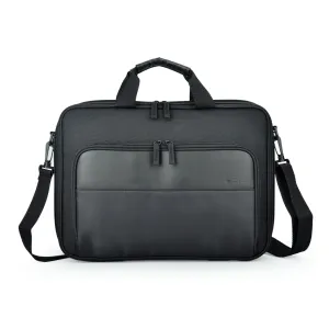 Agva 15.6" Neo Clamshell Laptop Briefcase (Black)