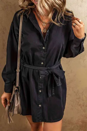 *APP EXCLUSIVE* Button Up Denim Dress