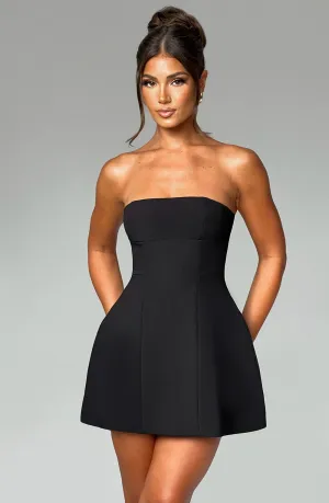 Asha Mini Graceful Dress - Black