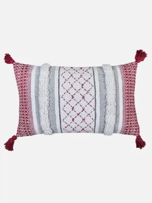 Atrisuta Solids Cushion Cover Muted Scarlet