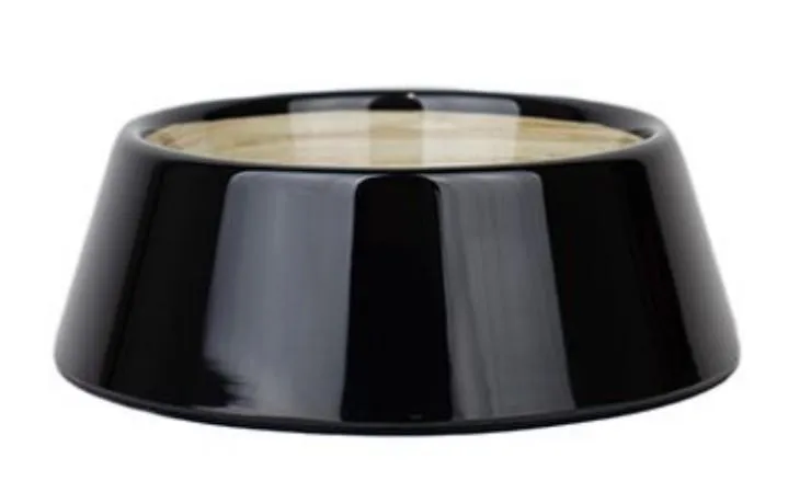 Barkley & Bella Black Bamboo Bowl Medium