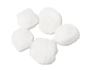 BIOSEAL COTTON BALLS. COTTON BALL, MEDIUM, 2/PK, 50 PK/CS. , CASE