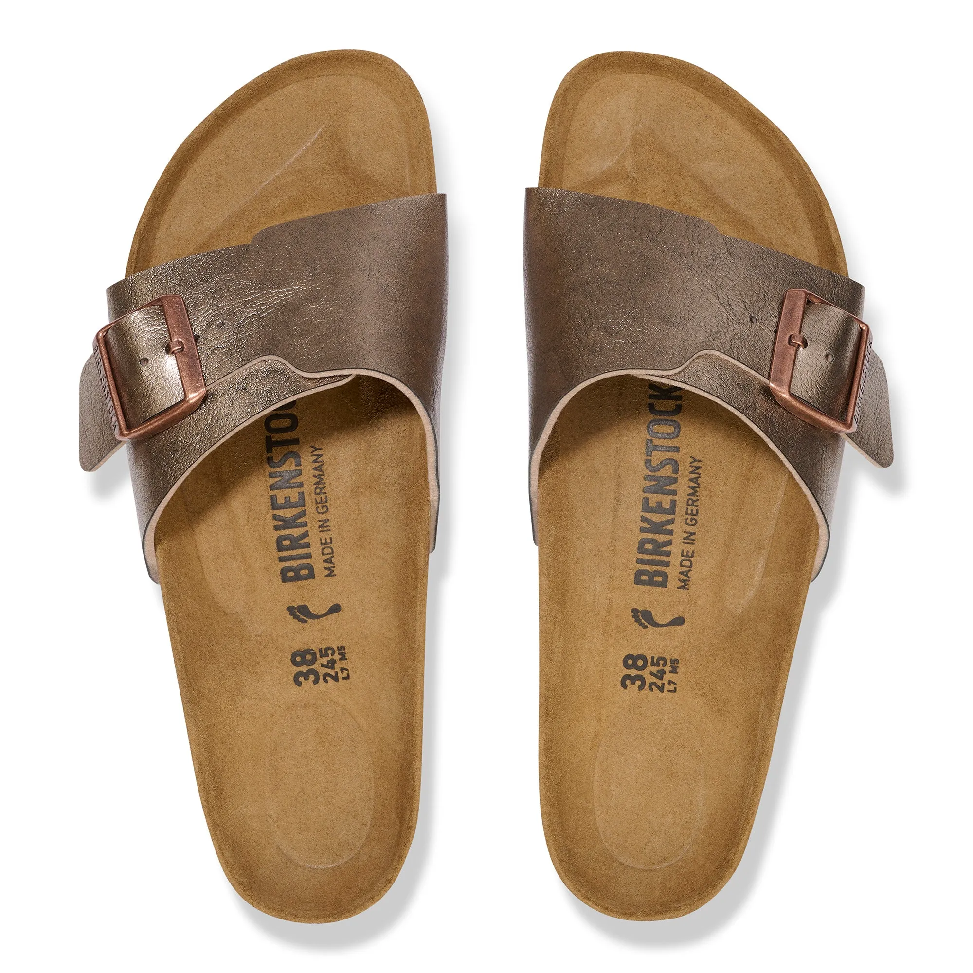 Birkenstock Catalina graceful taupe Birko-Flor