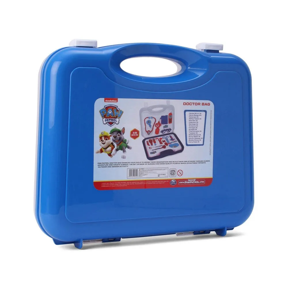 Blue Paw Patrol Theme Doctor Bag- 18 Pieces