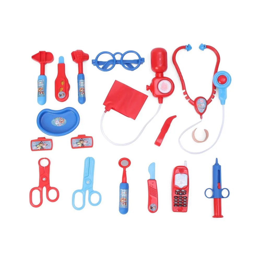 Blue Paw Patrol Theme Doctor Bag- 18 Pieces