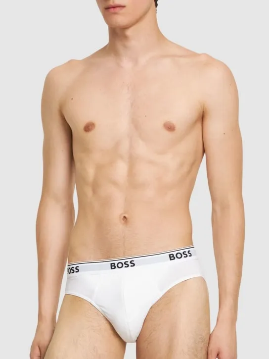 Boss   Pack of 3 cotton briefs 