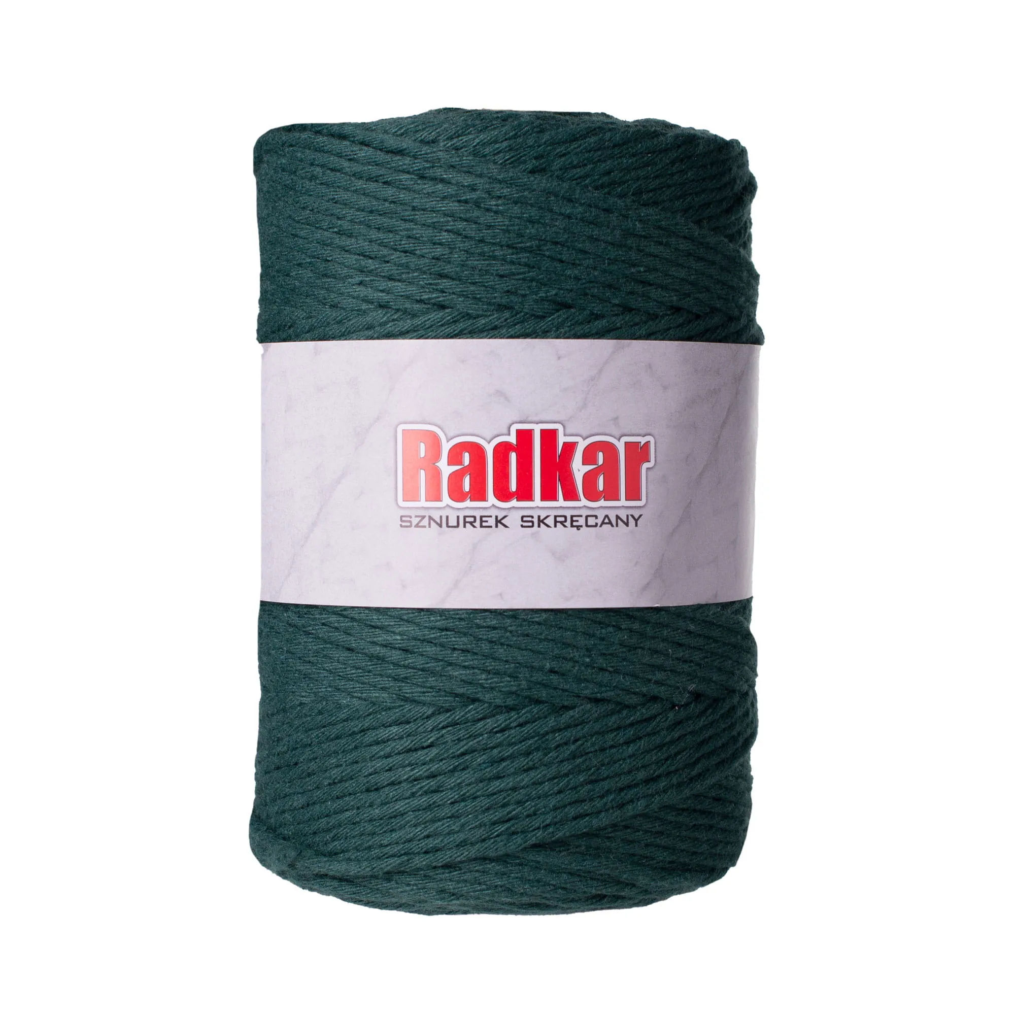 Bottle green 5mm macrame twisted cotton cord