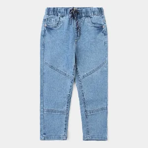 Boys Denim Stretch Pant Dart-LIGHT BLUE