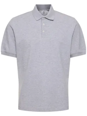 Brunello Cucinelli   Cotton piquet polo 