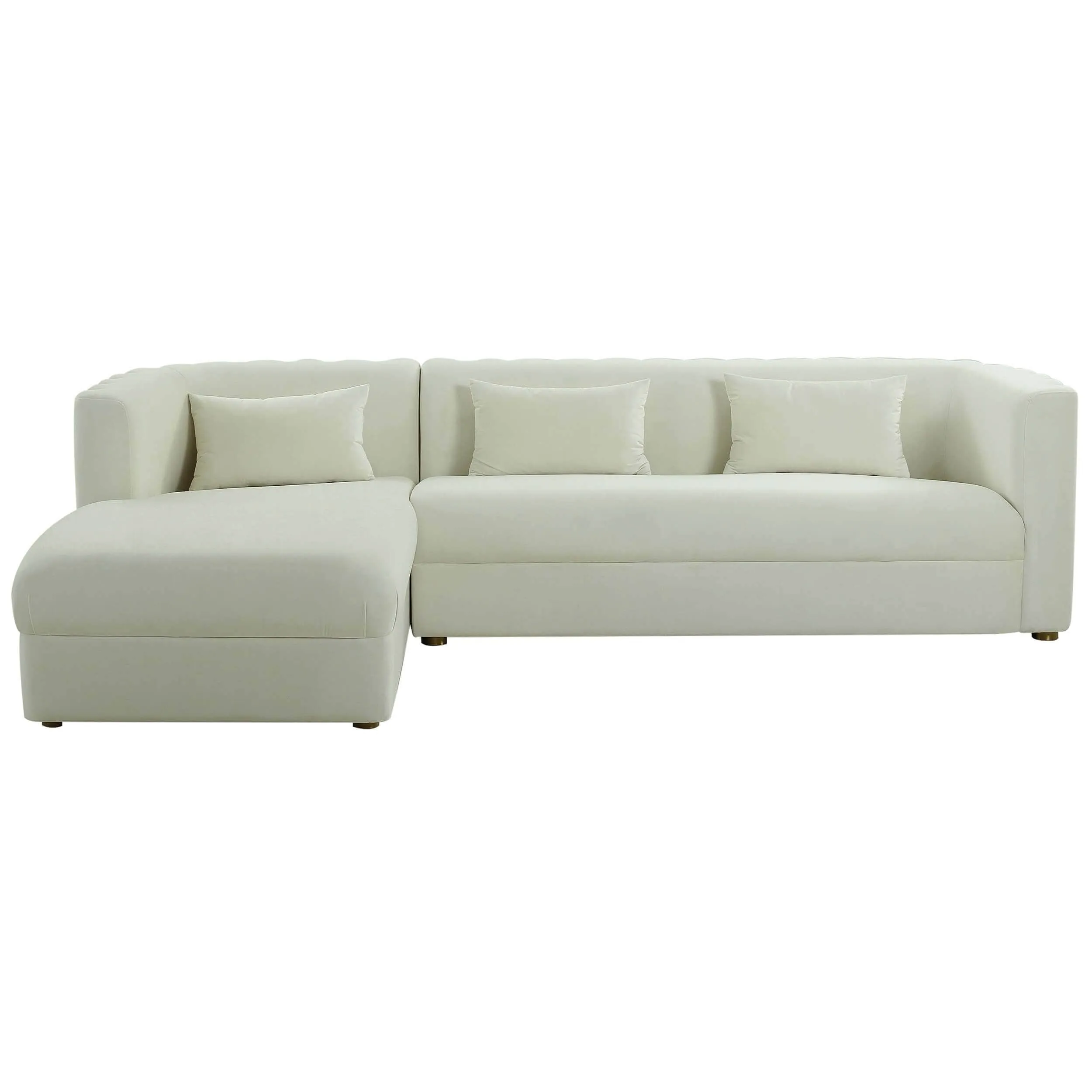 Callie Sectional LAF, Cream