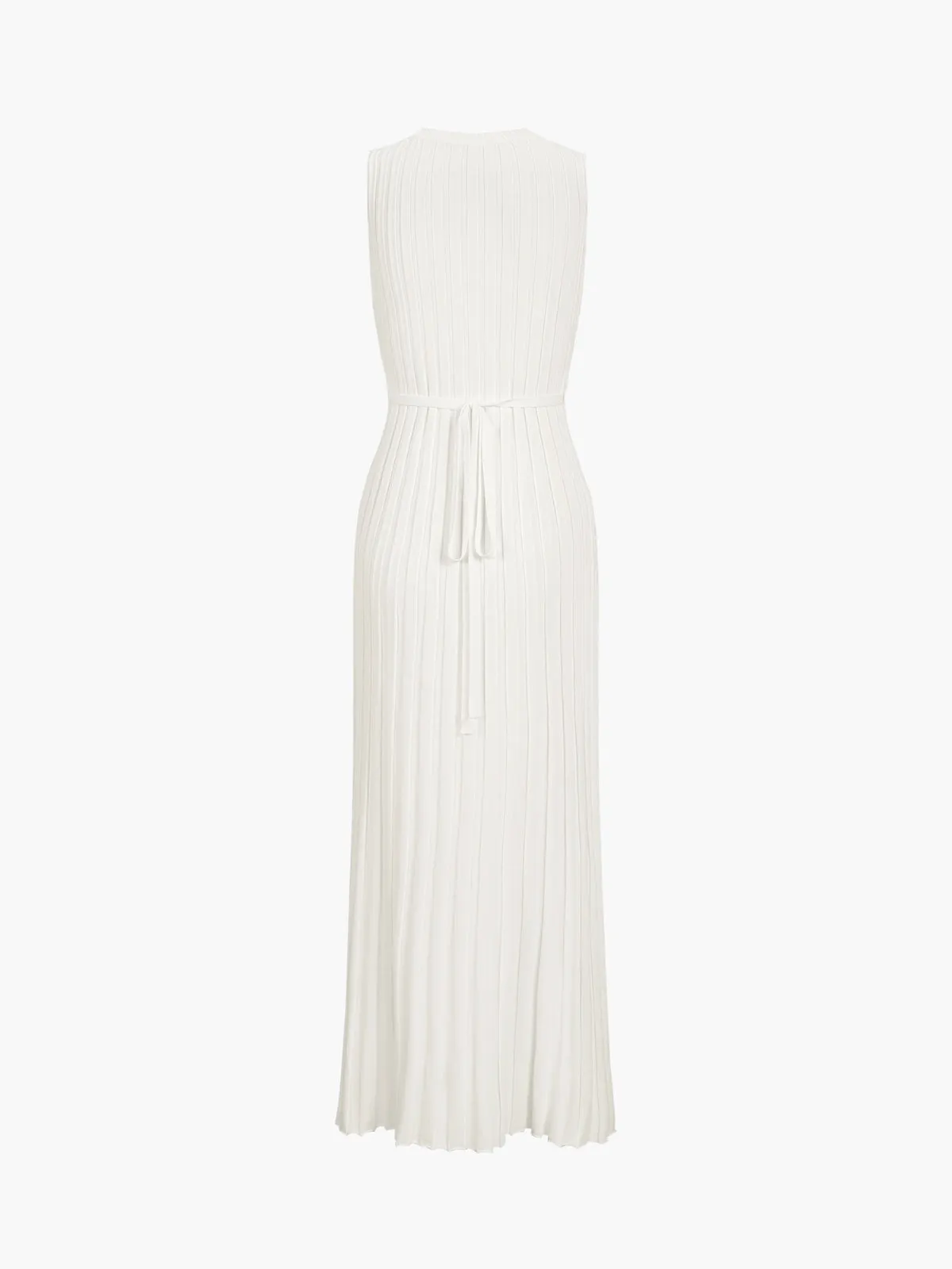 Camille Knit Graceful Pleat Maxi Dress