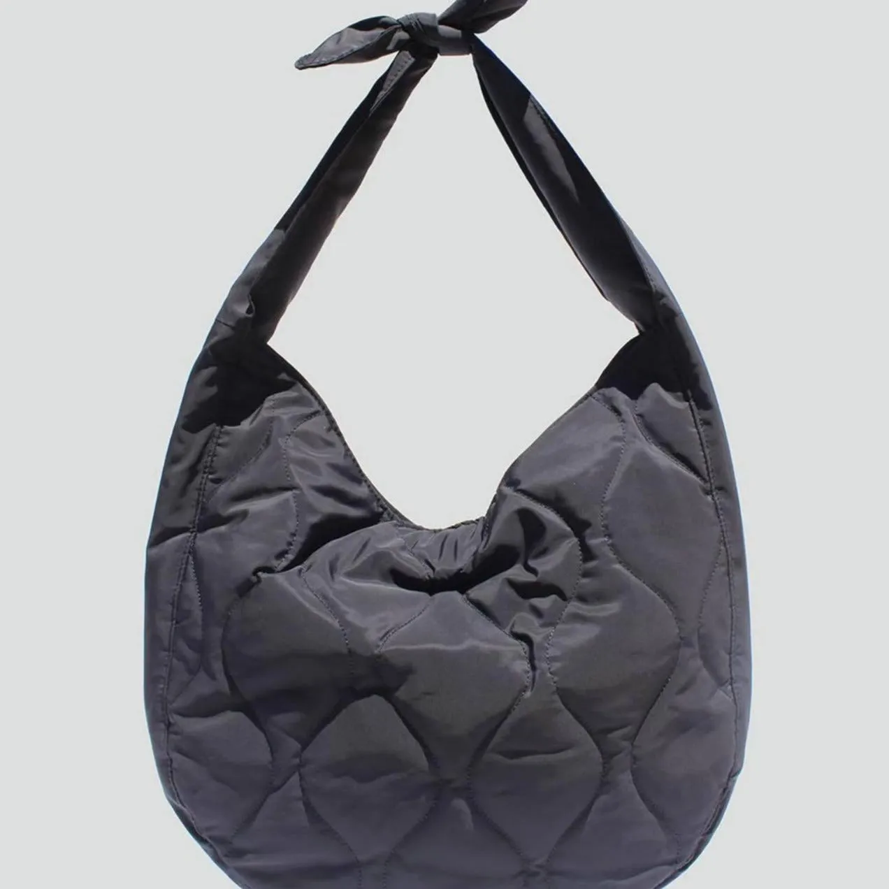 CC - SL Quilted Hobo Bag