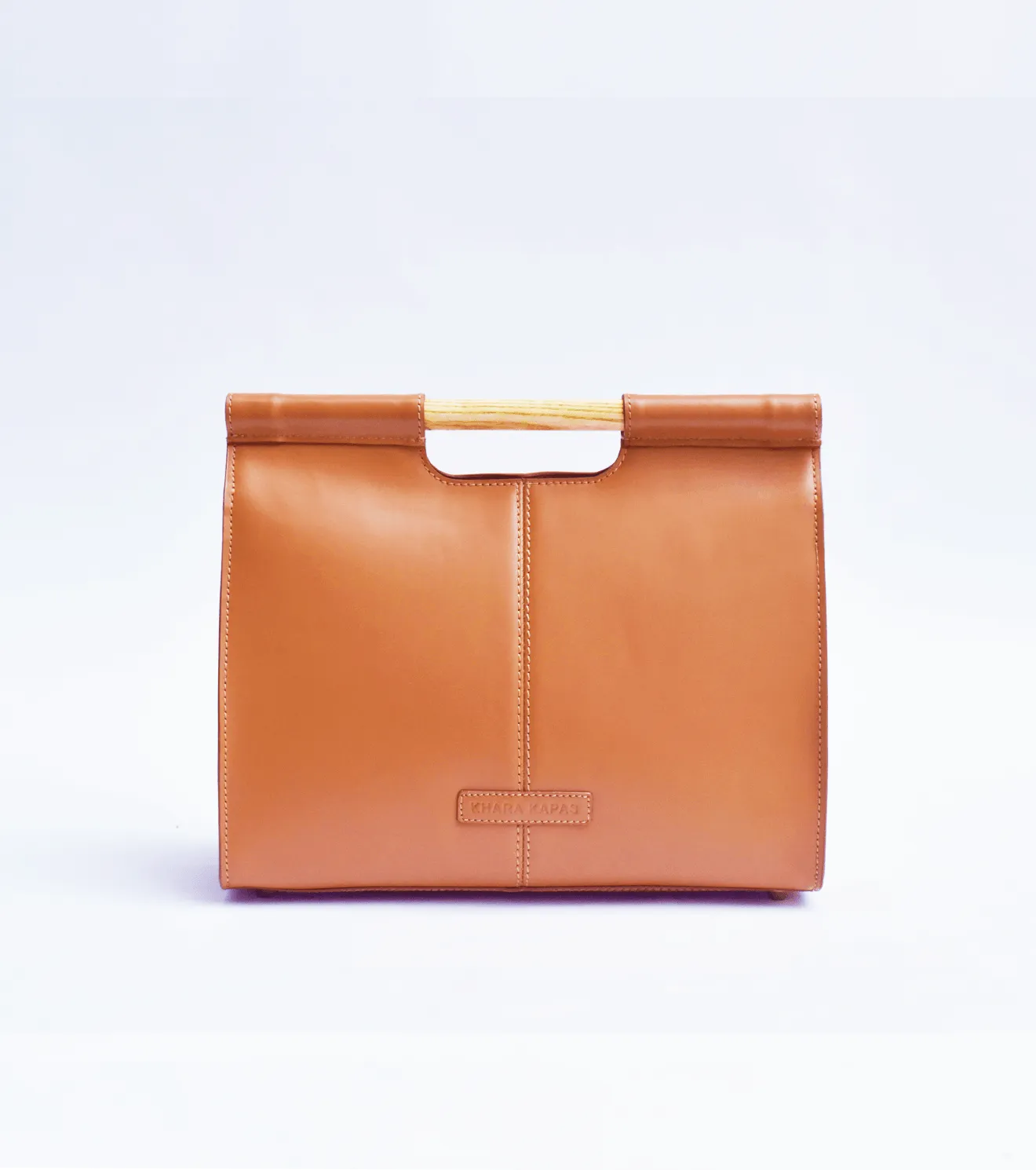 Chestnut mini briefcase