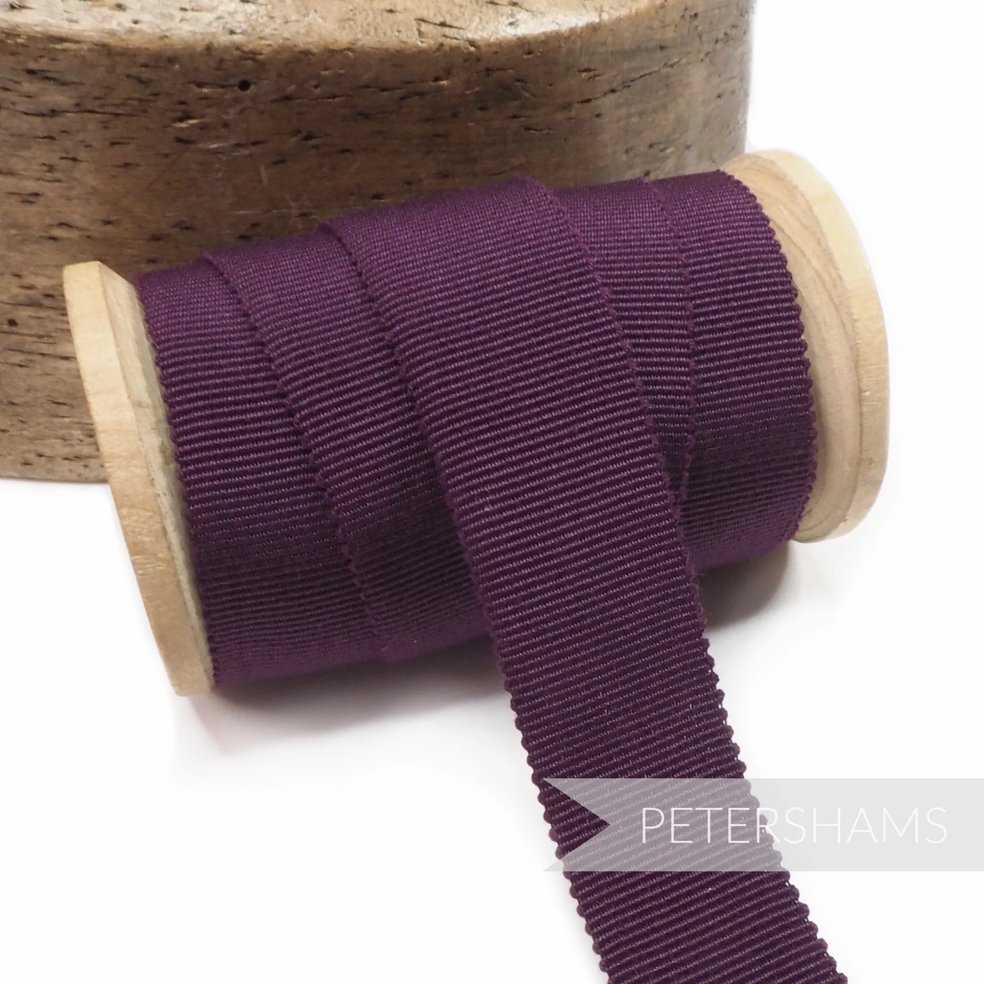 Cotton 25mm No.5 Millinery Petersham Hat Ribbon