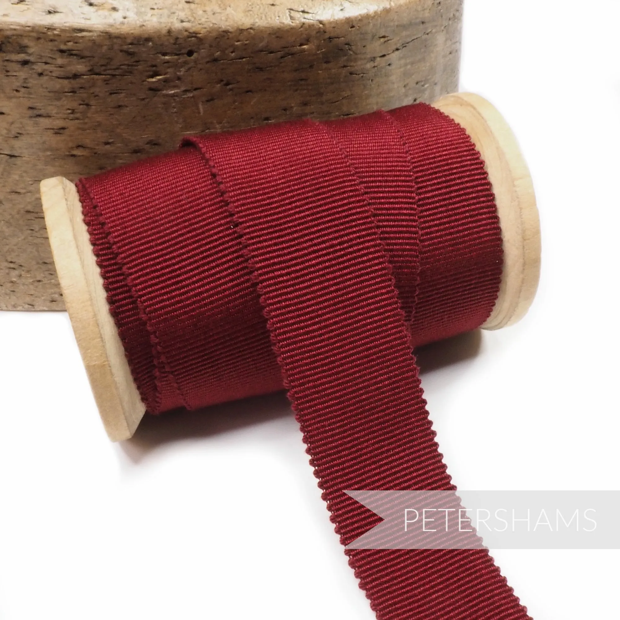 Cotton 25mm No.5 Millinery Petersham Hat Ribbon