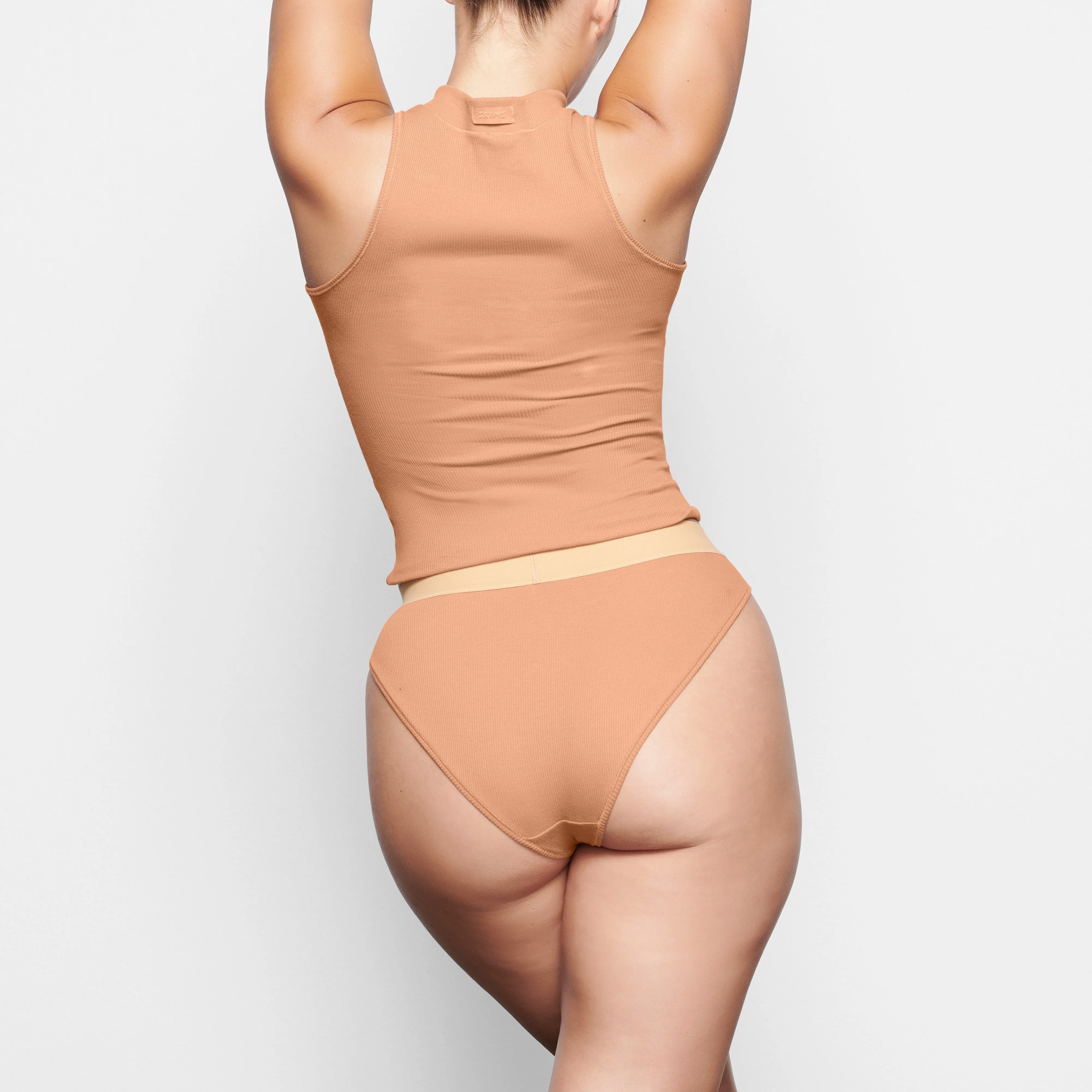 COTTON RIB MID RISE BRIEF | SEDONA