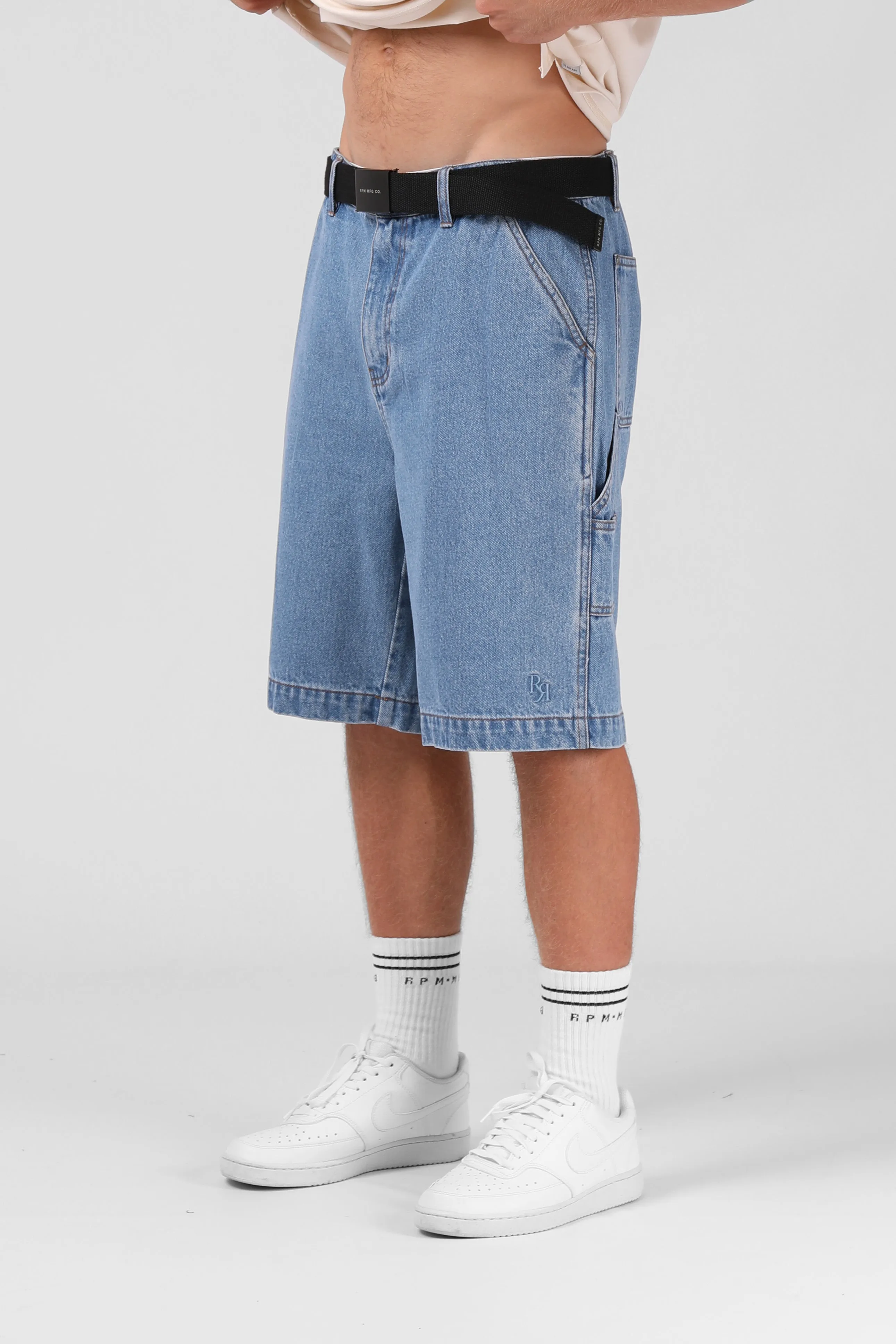 Denim Work Short - Classic Blue