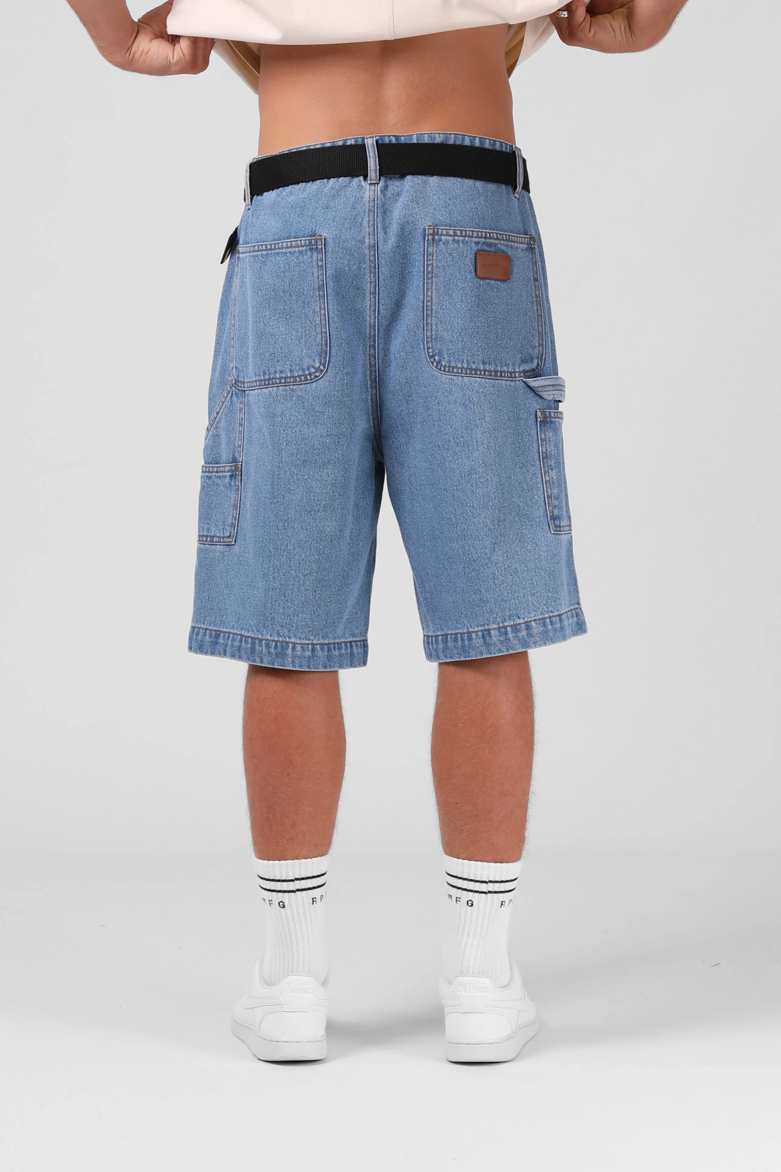 Denim Work Short - Classic Blue