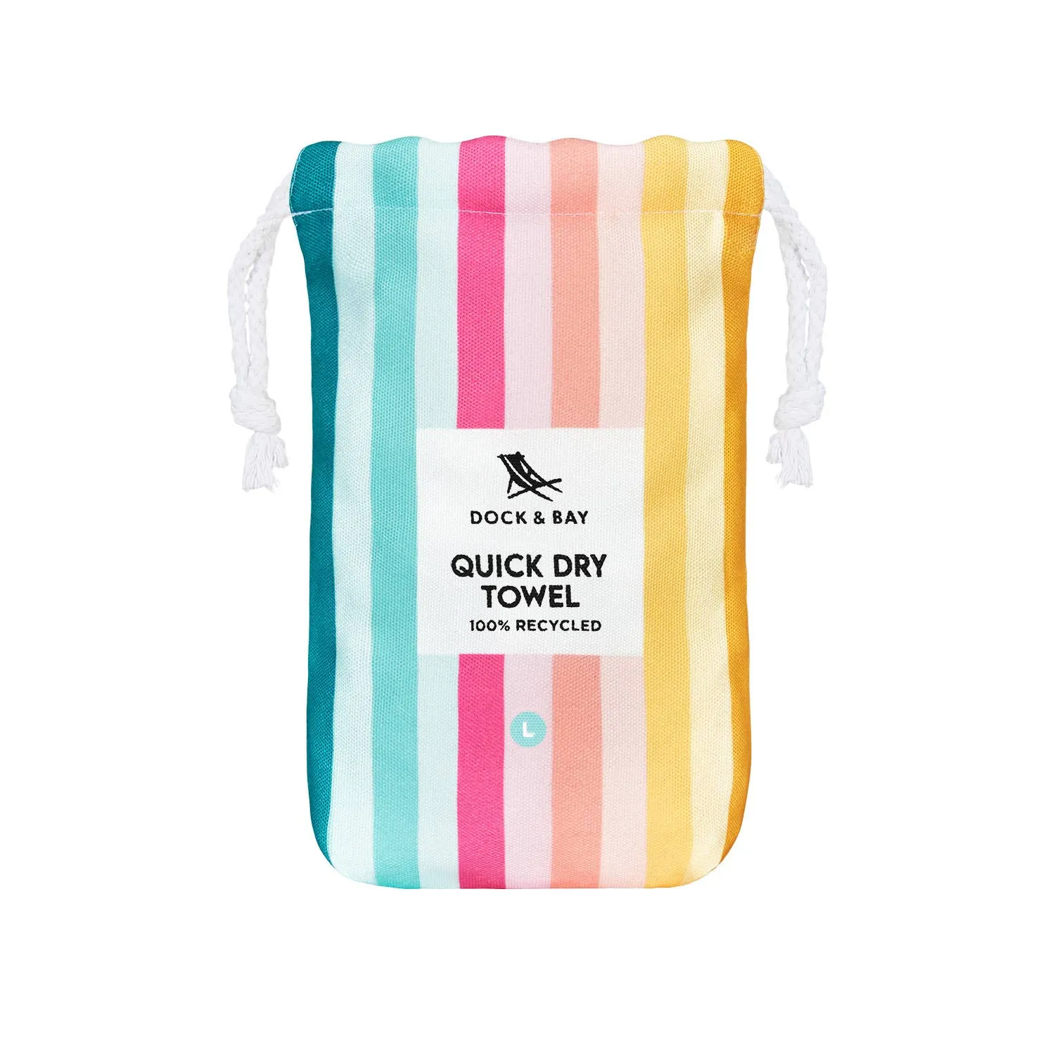 Dock & Bay Quick Dry Towel: Coastal Candy