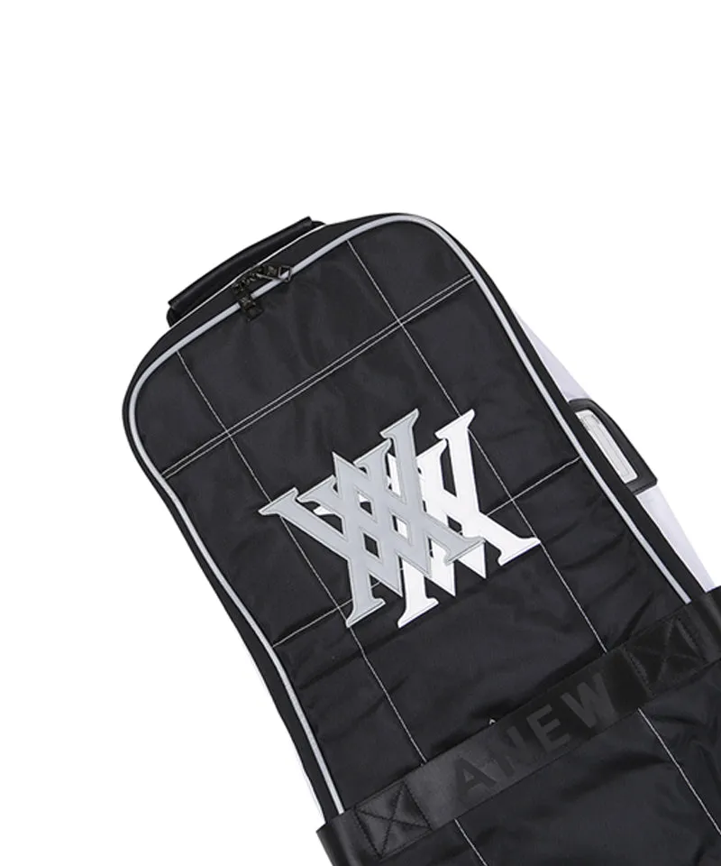 Double Logo Travel Cover - Black