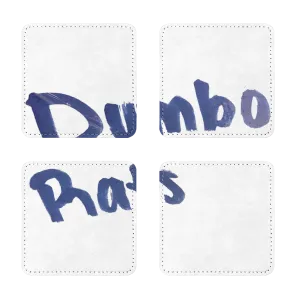 Dumbo Rats Sublimation Coasters Pack of Four