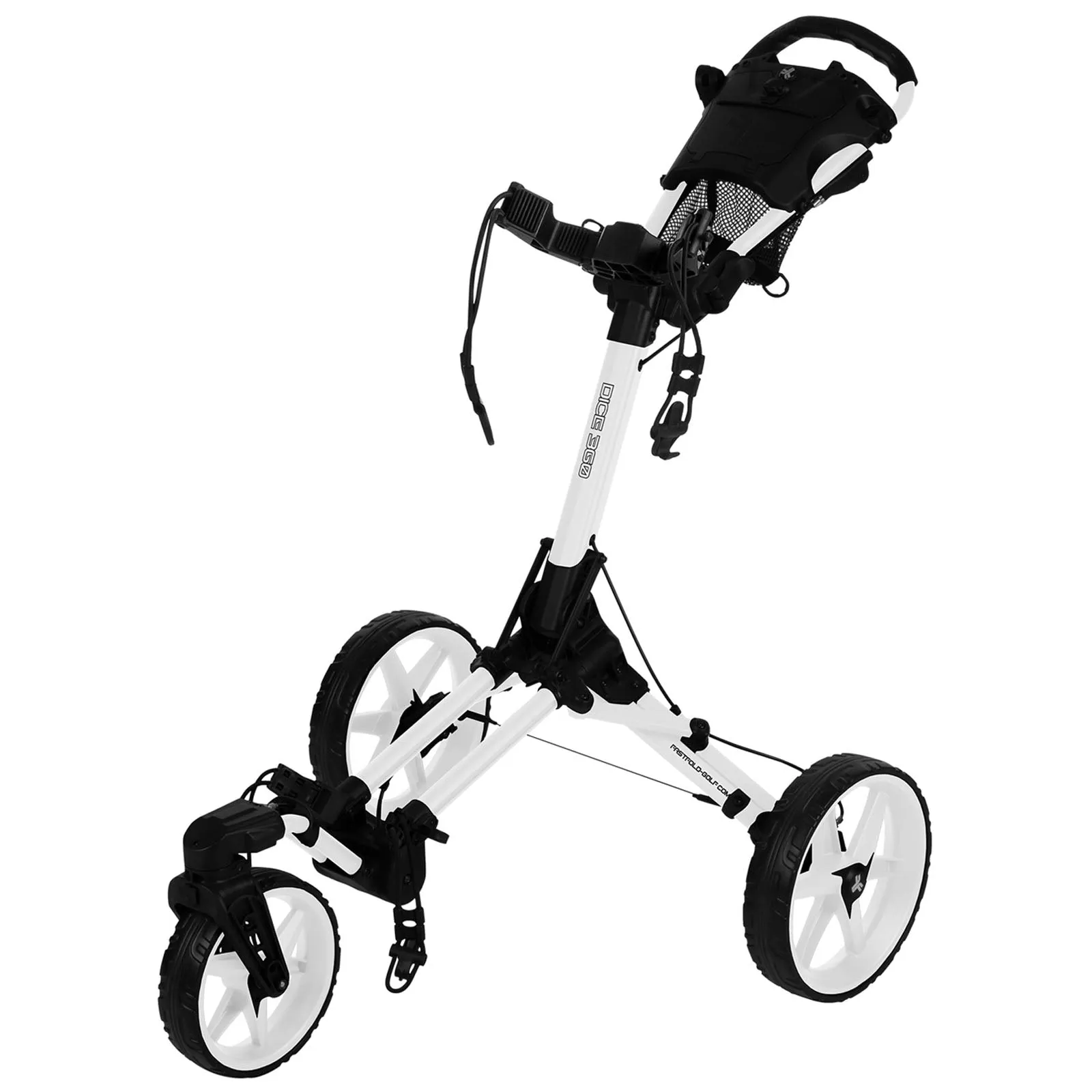 FastFold Dice 3-Wheel Ultra Compact Golf Trolley