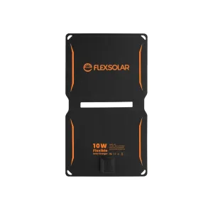 FlexSolar® E10 Portable USB Solar Charger | 5V/2A 10W