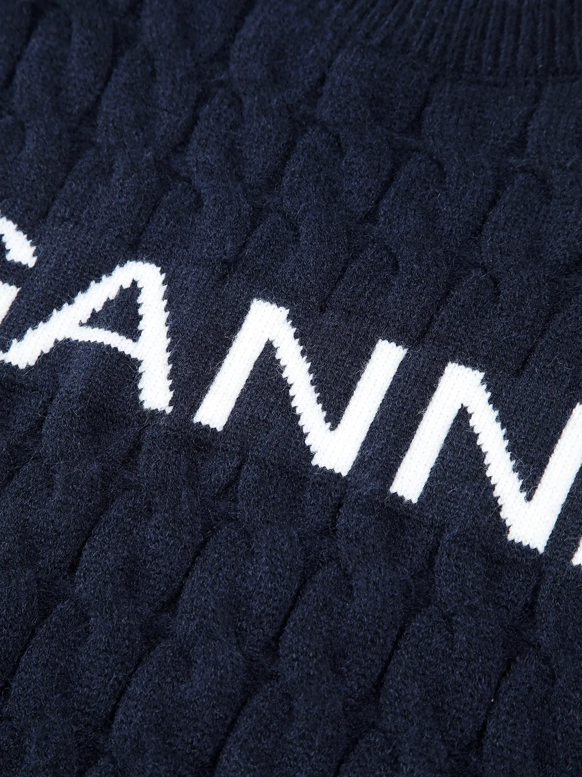 Ganne Cable Graceful Knit Sweater