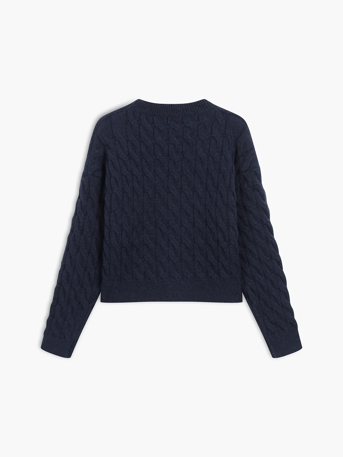 Ganne Cable Graceful Knit Sweater