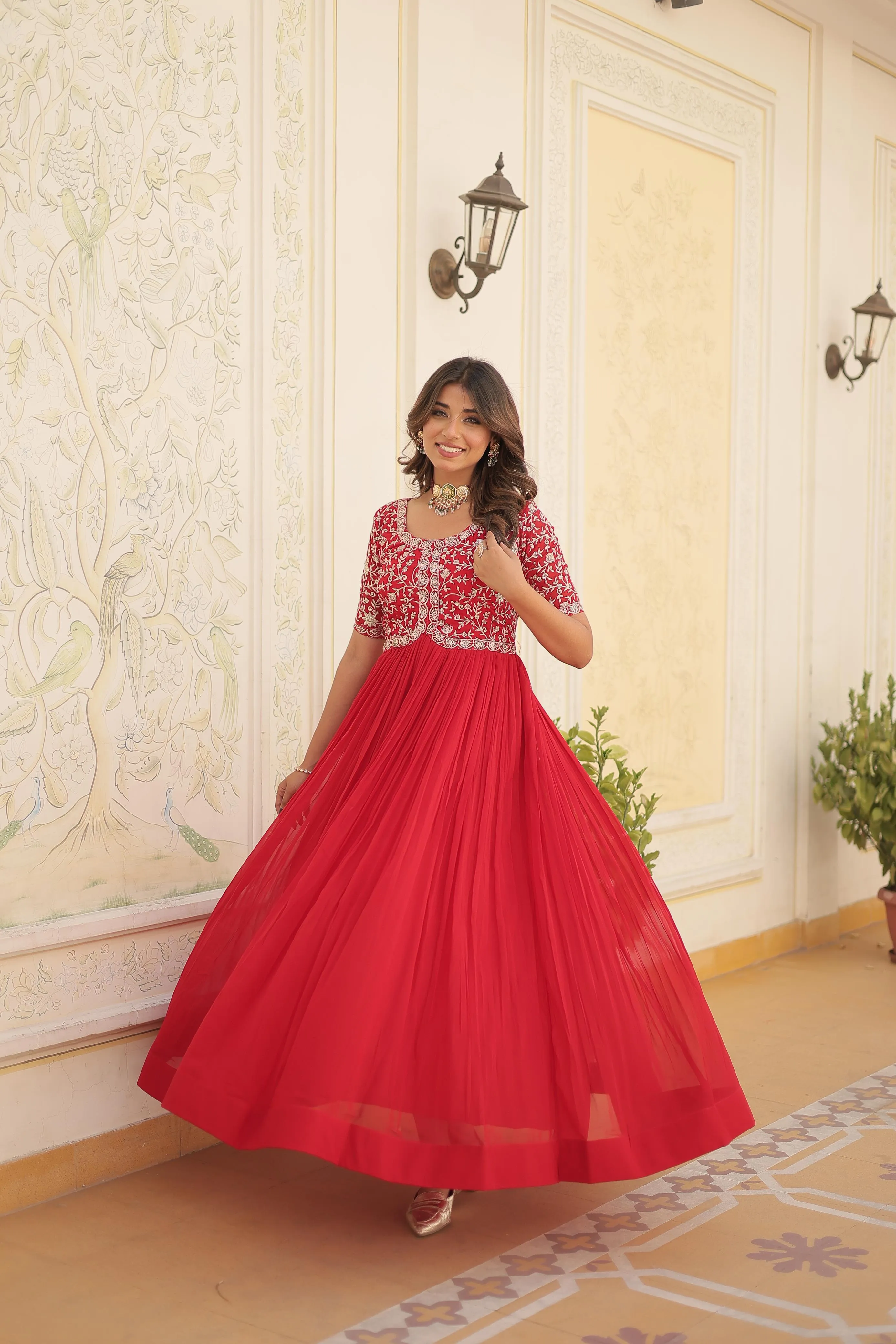 Glamwiz Graceful Aura Anarkali Gown