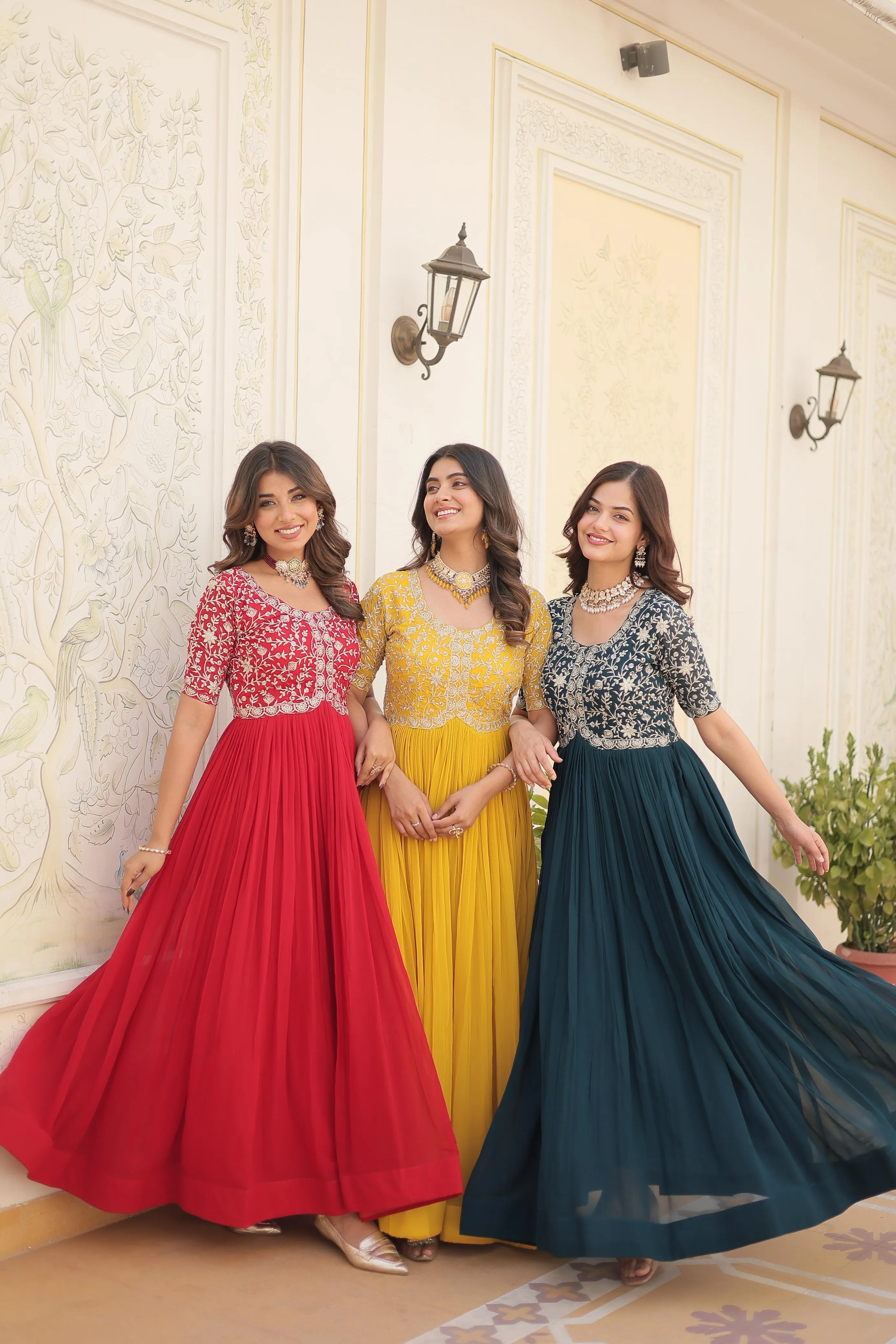 Glamwiz Graceful Aura Anarkali Gown