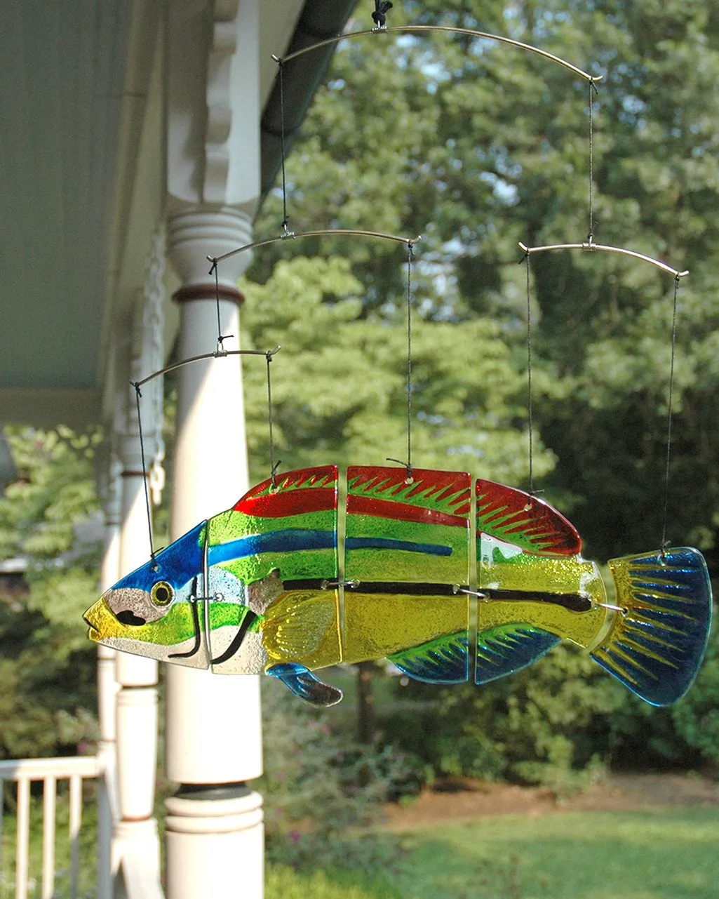 Glass Fish Mobile - Peacock Wrasse