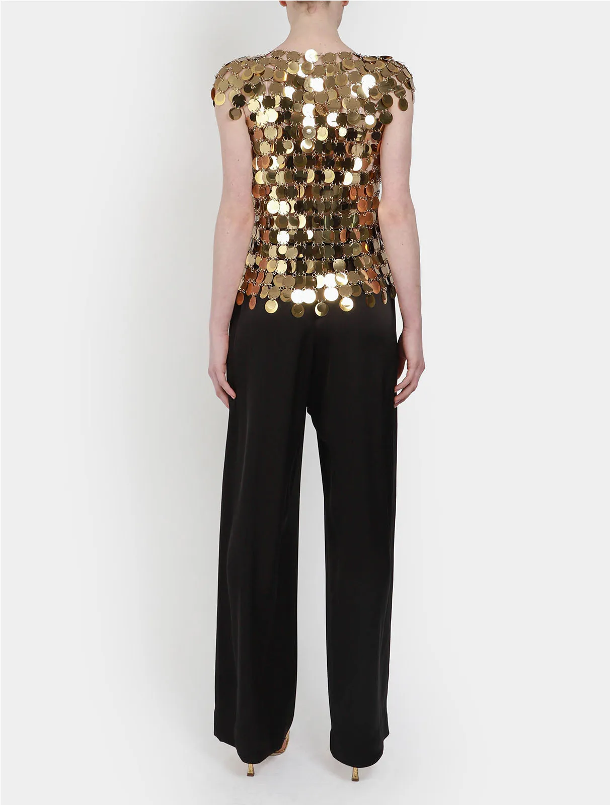 Gold Sparkles Top