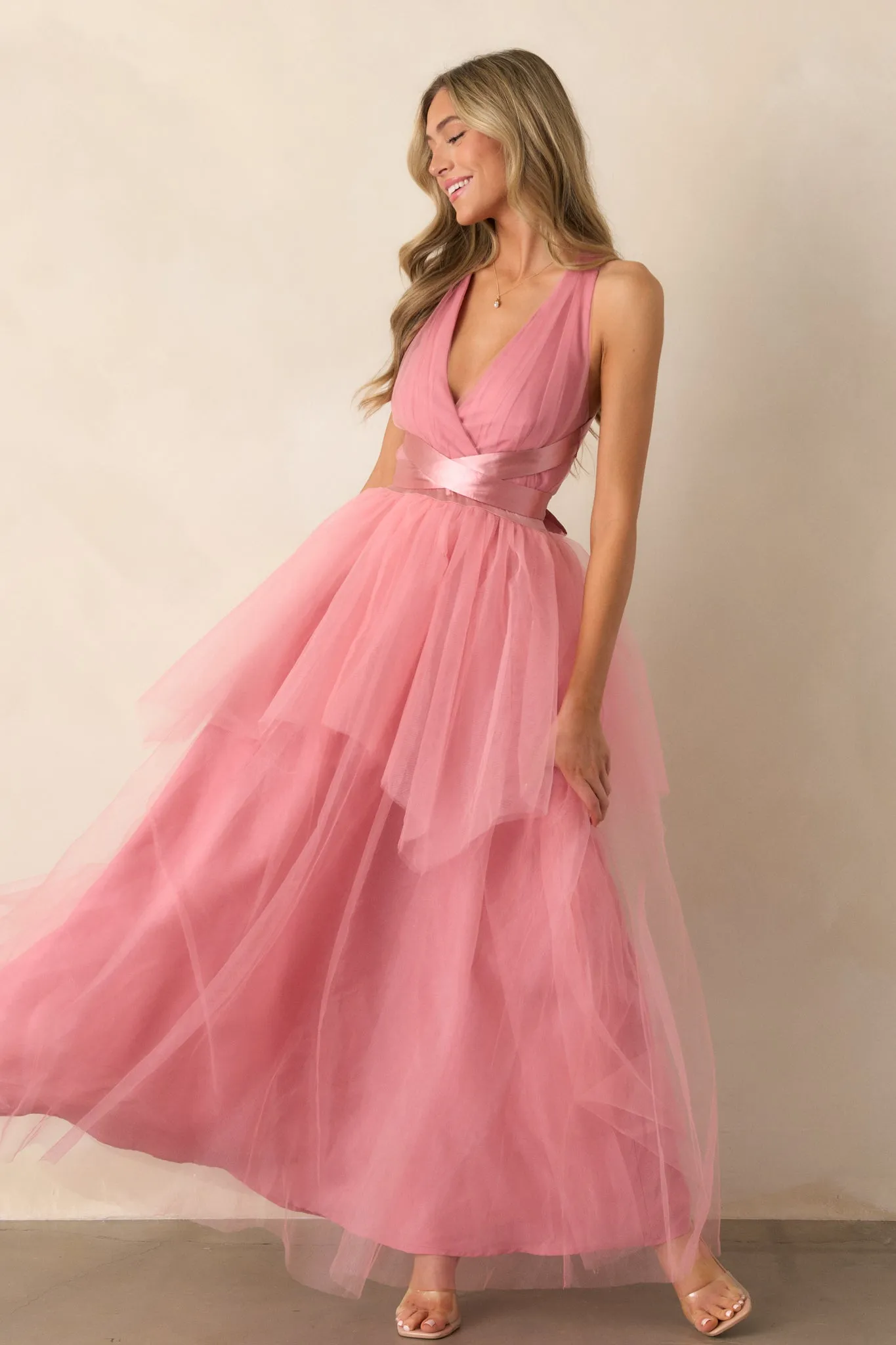 Graceful Movements Rose Maxi Dress