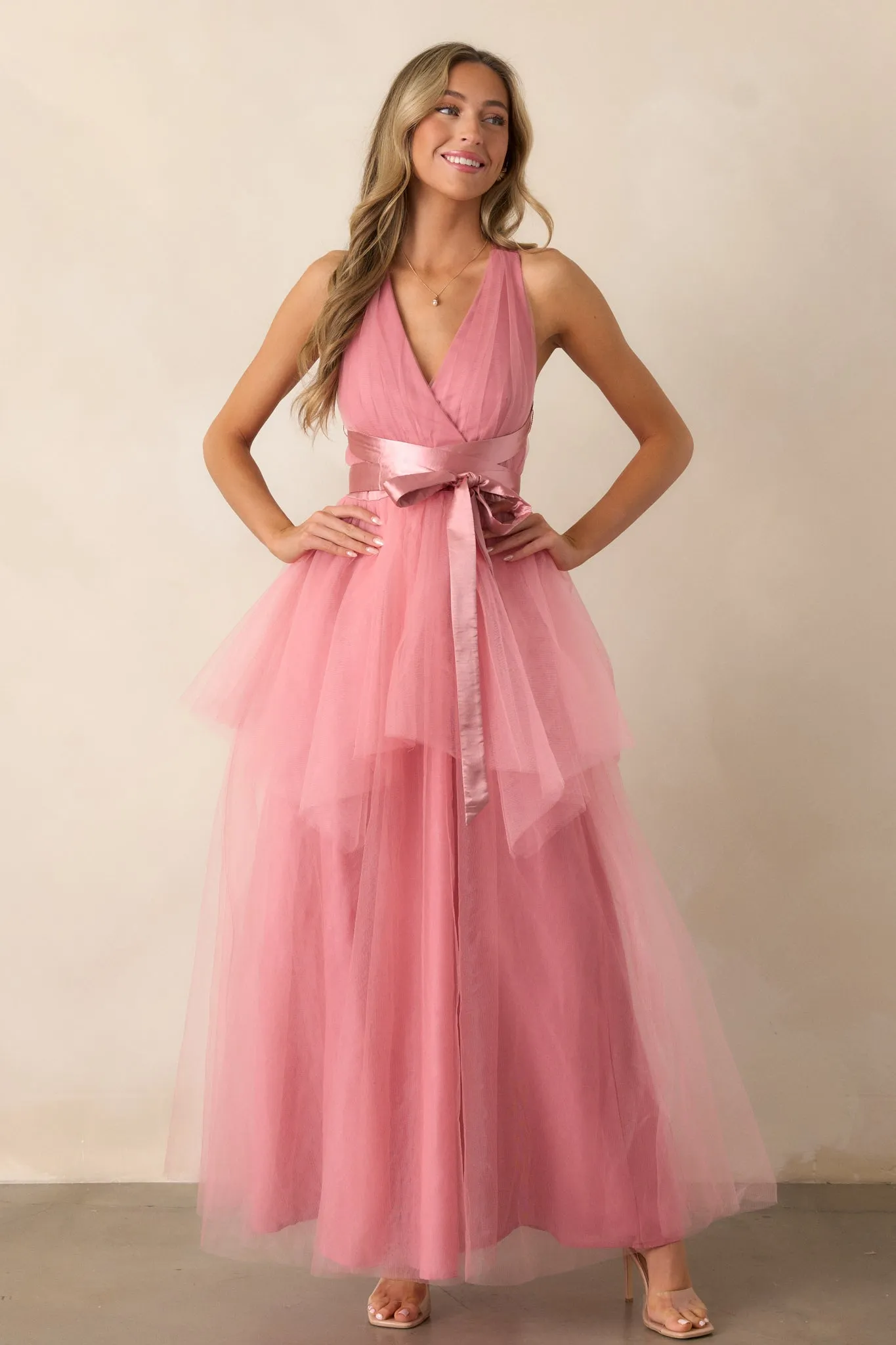 Graceful Movements Rose Maxi Dress