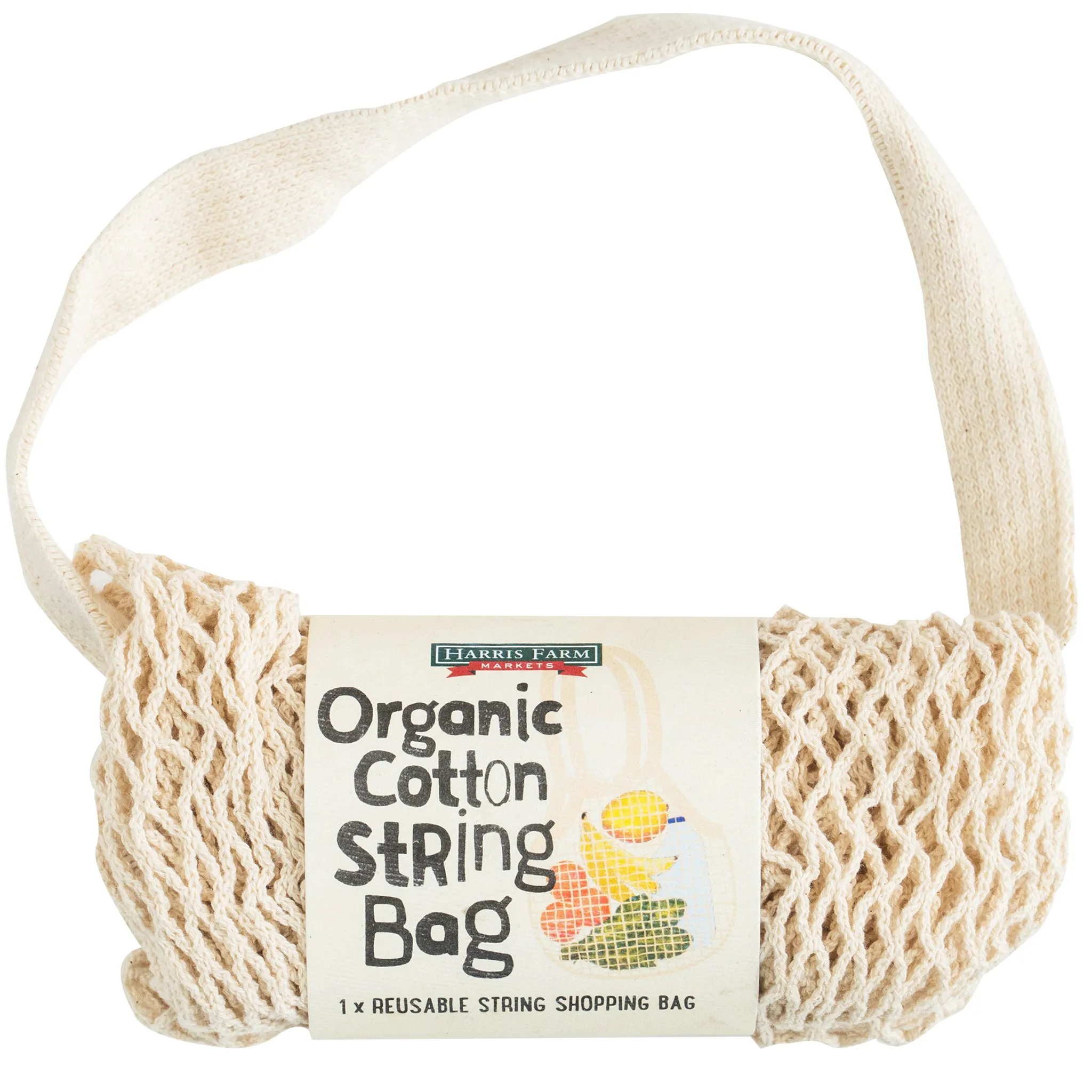 Harris Farm Reusable Bag Organic Cotton String