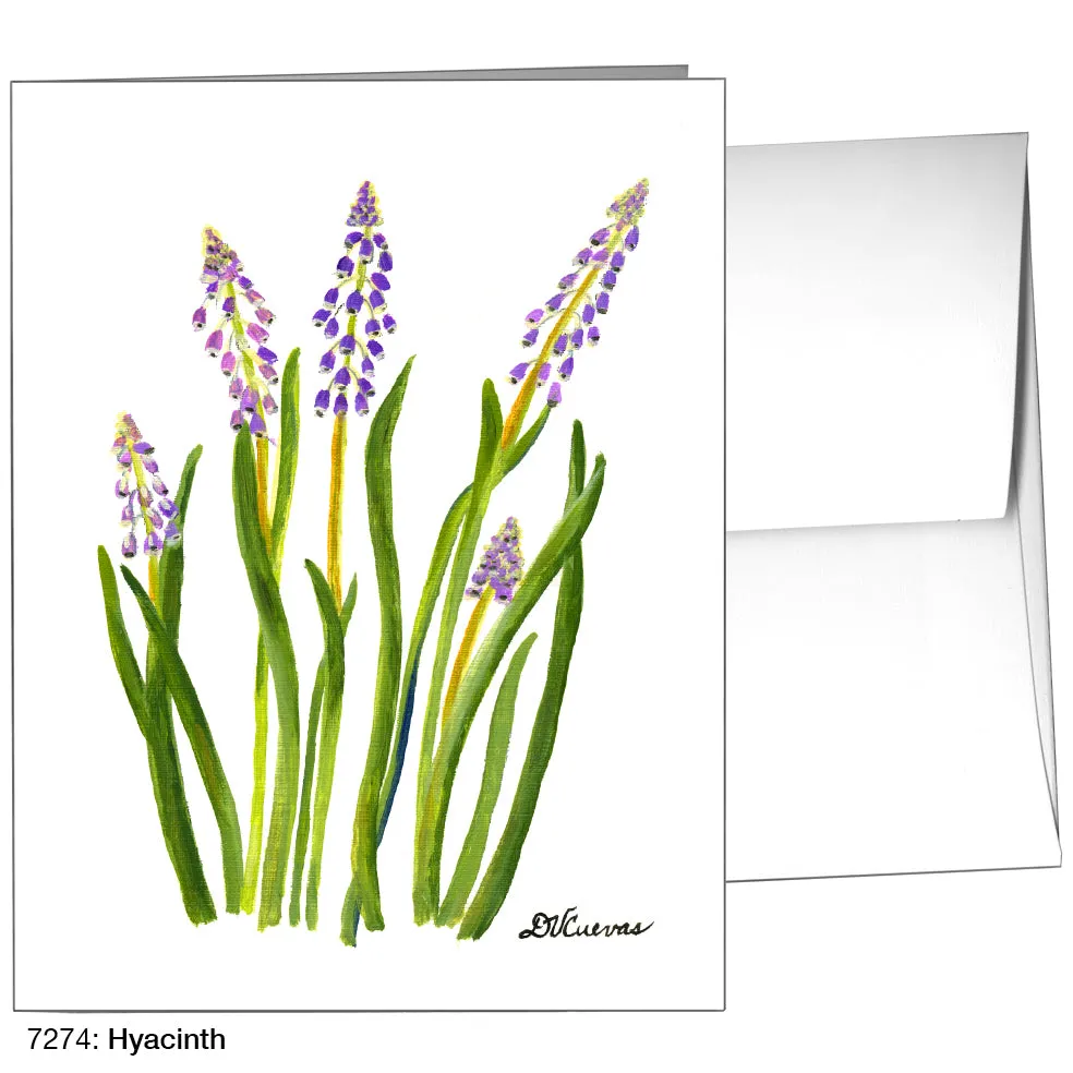 Hyacinth, Greeting Card (7274)