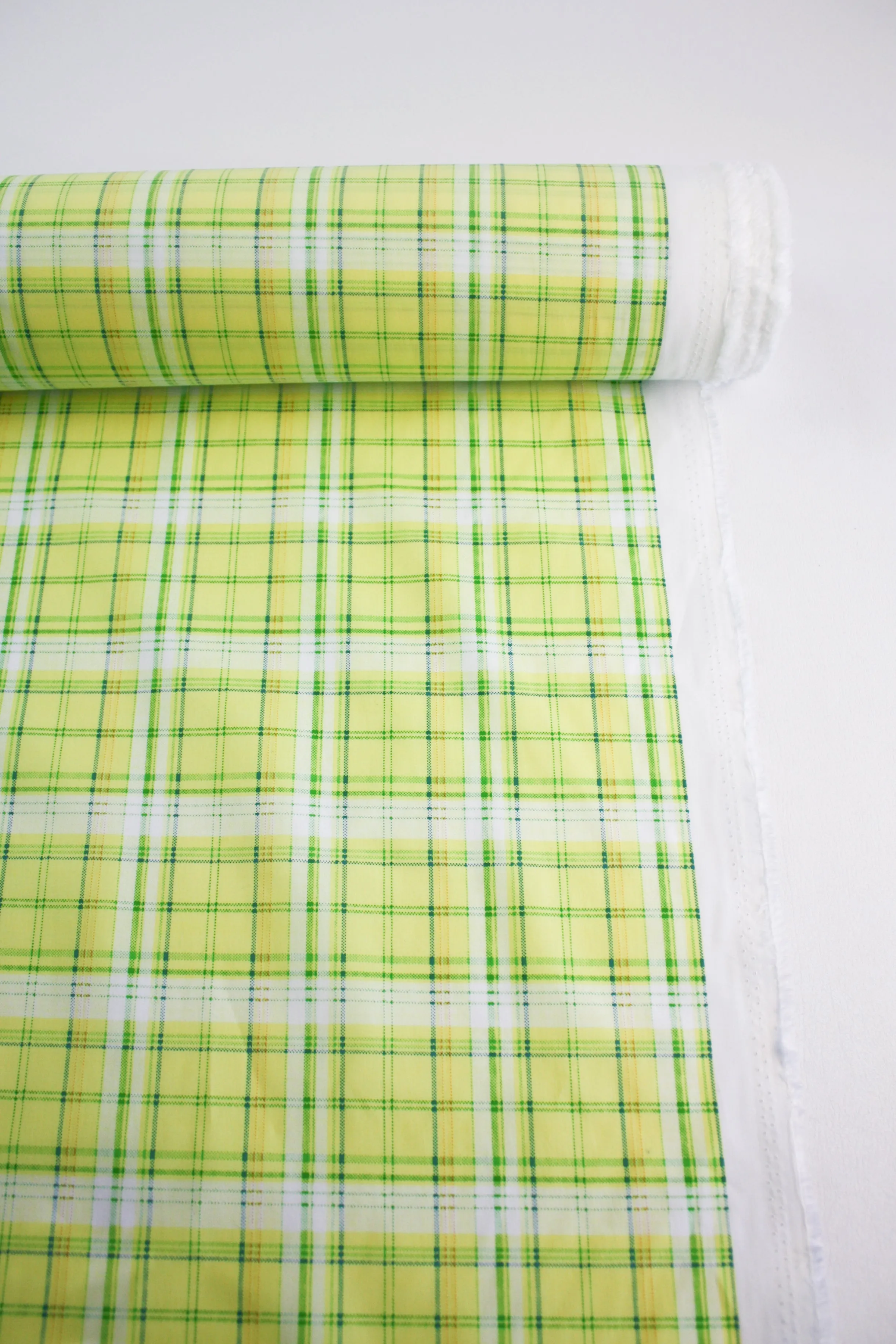 Imogen - Cotton Poplin | Lime Spritz