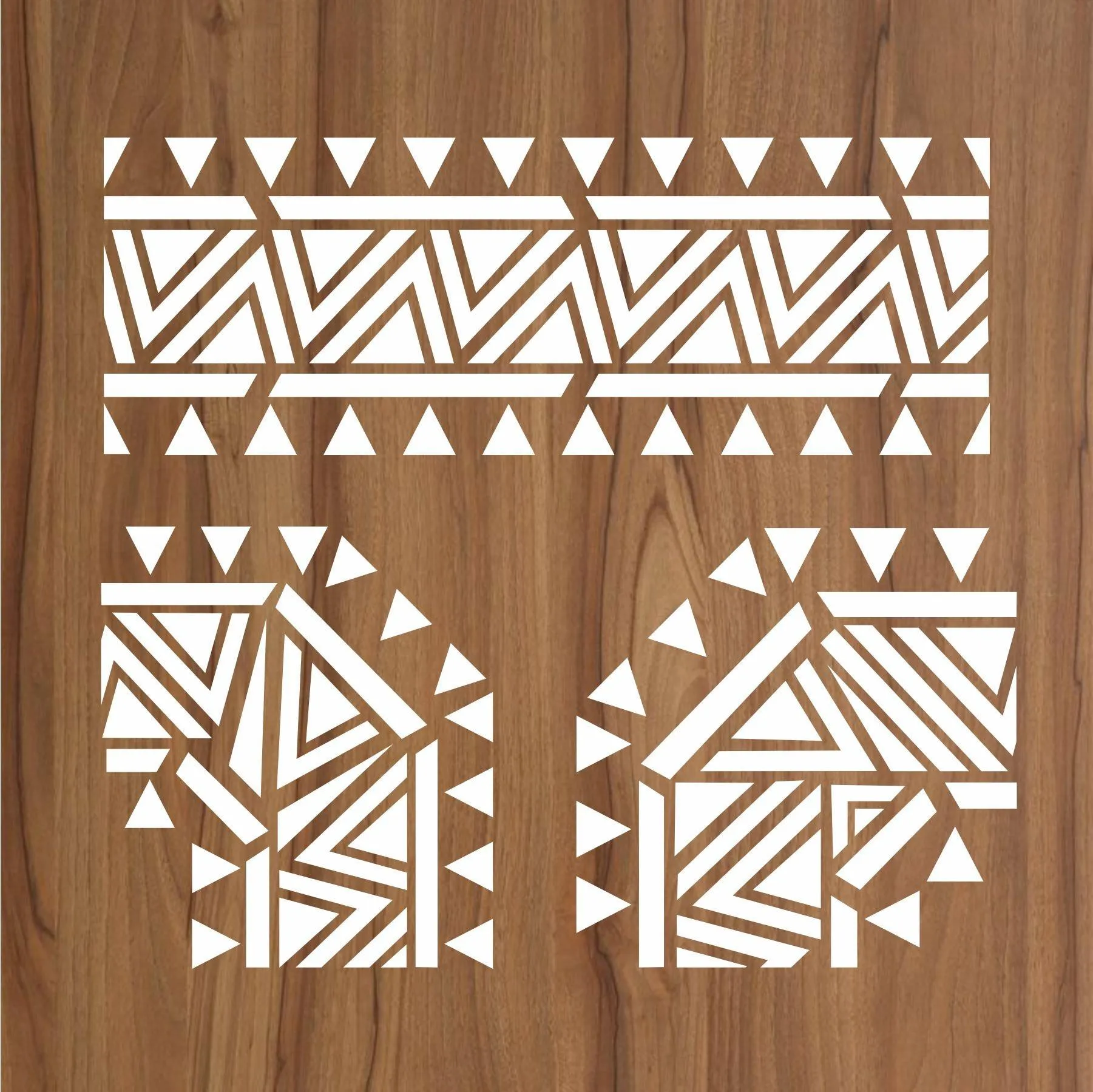 Indian Inlay(furniture and fabric) Reusable Stencil For Canvas And Wall Painting.ID #461